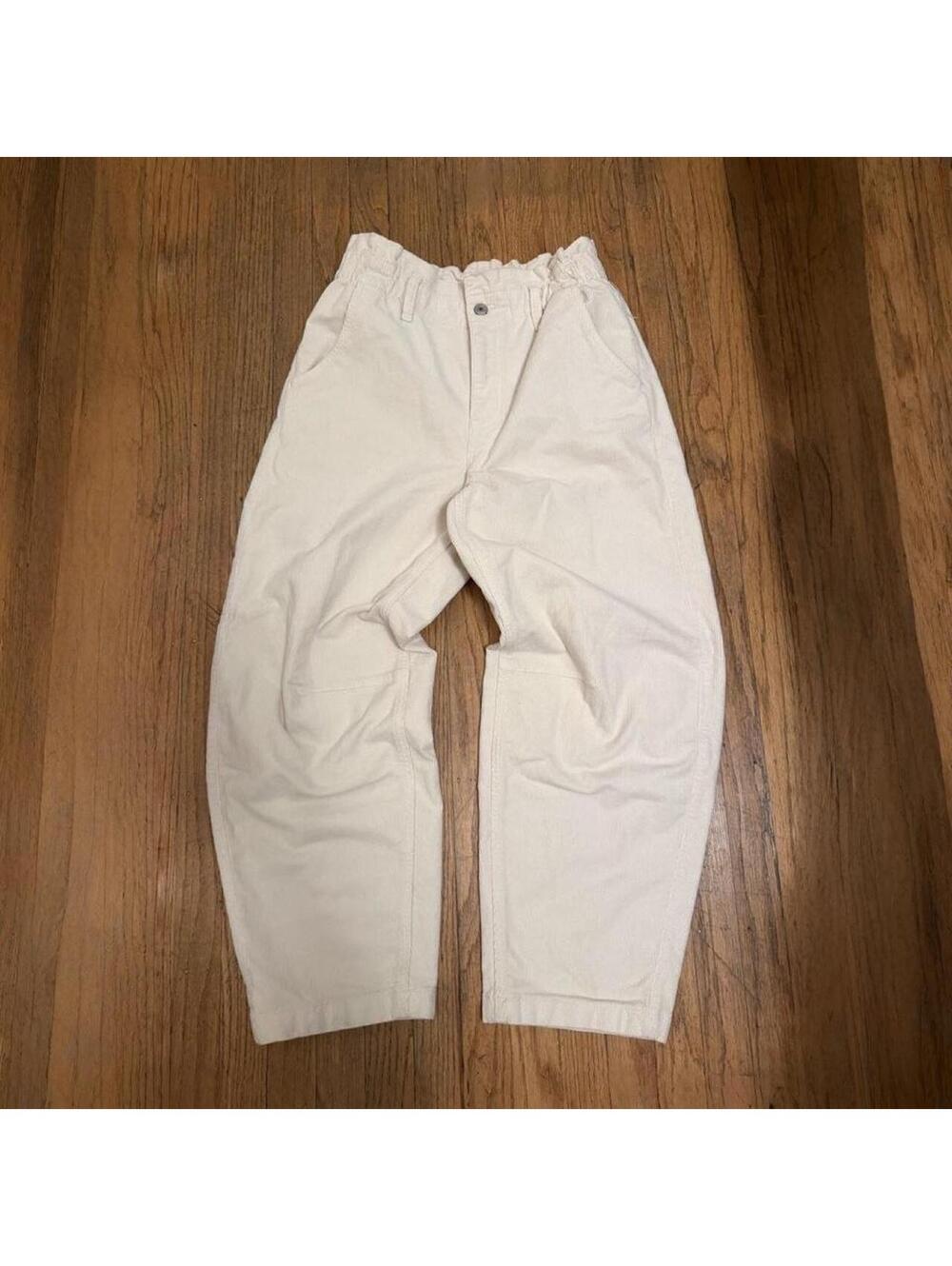 NWT American Eagle cream baggy pants